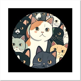 I Need All These Cats Cat Owner Cats - Funny Cats Posters and Art